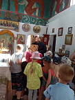 В храме села Макушино побывали юные гости