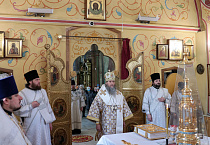 Митрополит Даниил совершил Литургию в Кургане в день памяти преподобного Серафима Саровского