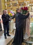 На курганском приходе священника поздравили с 70-летием