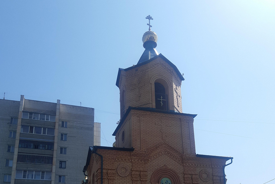 В храме святого великомученика и целителя Пантелеимона в городе Кургане завершается начавшийся в прошлом году ремонт