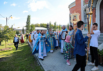Курганский храм отметил 120-летие явления Порт-Артурской иконы «Торжество Пресвятой Богородицы»