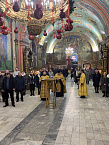 В кафедральном соборе Кургана совершен молебен на новолетие