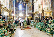 Митрополит Даниил принял участие в торжествах по случаю преставления преподобного Сергия Радонежского