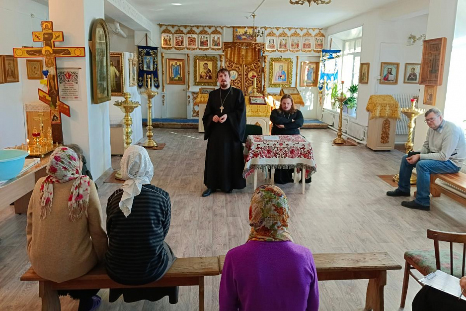 В Благовещенском храме Кургана прошло приходское собрание