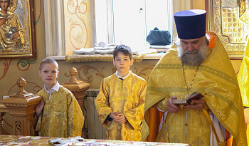 Литургия в день Торжества Православия