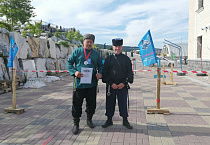 Зауральские казаки приняли участие в фестивале «Злата горка»