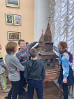 В Зауралье сельские школьники побывали в храме города Кургана