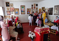 На приходах Курганской епархии прошли детские пасхальные праздники