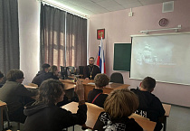 Священник села Кетово провёл для воспитанников Центра образования урок нравственности