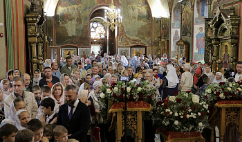 Литургия в день обре́тения мощей блгв. кн. Даниила Московского