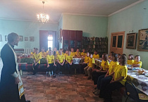 Воспитанники Кетовского спортивно-патриотического клуба побывали в Белозерском храме