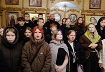 В Кургане 7-классники посетили храм и воскресную школу