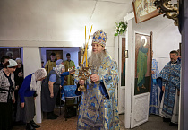 В Покровском храме в престольный праздник совершена архиерейская Литургия