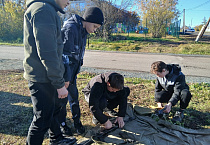 Подростки из Тюмени и зауральского села Сунгурово провели активные выходные на приходе райцентра Мокроусово