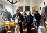 Варгашинский священник вновь побывал в дальнем селе