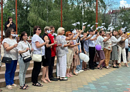 В Кургане представители Союза православных женщин приняли участие в акции «Ангелы Донбасса»