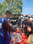 В августе епархиальная служба "Милосердие в Зауралье" помогла нуждающимся и в городе, и на селе