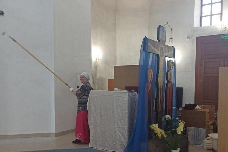 В сельском храме Зауралья прошёл ремонт