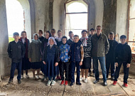 Курганские православные гимназисты в очередной раз посетили старинный сельский храм