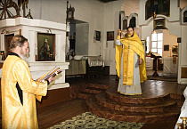 В день Николая  Чудотворца курганские паломники посетили Богоявленский храм в селе Утятское