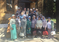 Паломники из Куртамыша побывали в Георгиевском храме города Кургана