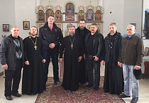 В Рычковском храме прошла рабочая встреча по вопросам создания «Казачьего подворья»