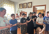 Школьники из Кетовского района посетили Богоявленский храм в Утятском