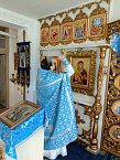Престольный праздник встретили прихожане Благовещенского храма Кургана