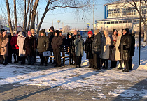 В селе Половинном священник выступил на митинге