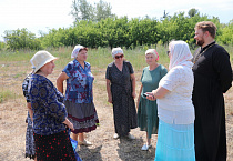 В зауральском селе Садовом началось строительство быстровозводимого храма