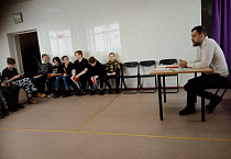 Школьники села Кетово встретились с представителями патриотических общественных организаций