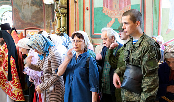 Литургия в день памяти Мч. Василиска