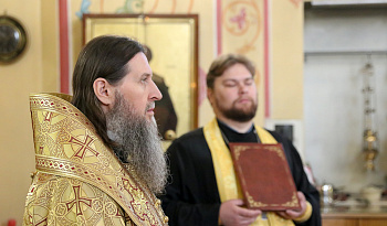 Митрополит Даниил совершил Литургию в день памяти сщмч. Серафима
