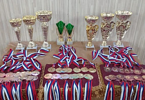 В Зауралье казаки приняли участие в турнире по гиревому спорту