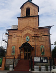 В Пантелеимоновском храме Кургана обновили крышу на колокольне