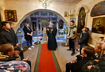 В Зауралье участники слёта посетили православный храм