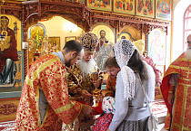 Праздник святого Великомученика и целителя Пантелеимона прошел в курганских храмах