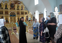 Порт-Артурский приход посетили специалисты по социальной работе из Челябинской области