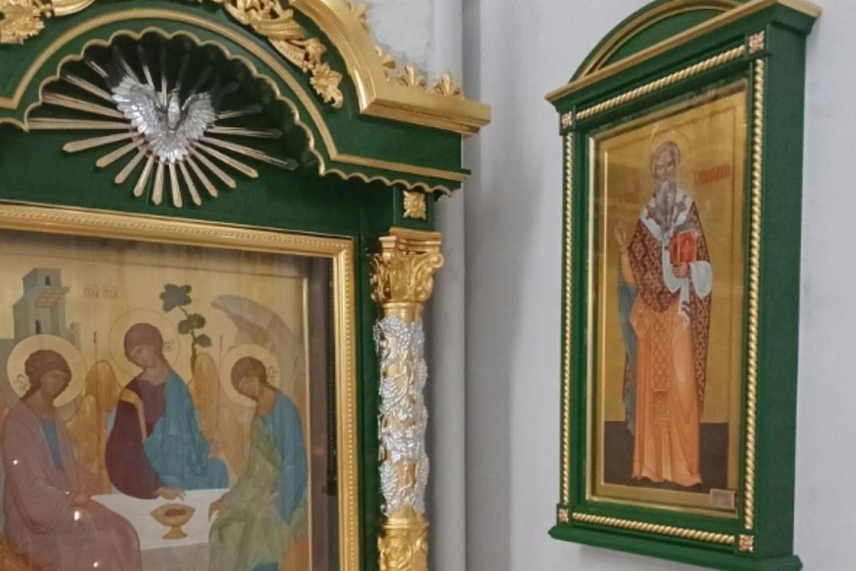 В курганском соборе есть икона святого, чья память совершается в День защитников Отечества