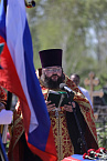 В Кургане состоялось погребение останков погибшего в 1941 году советского воина – деда секретаря Курганской епархии