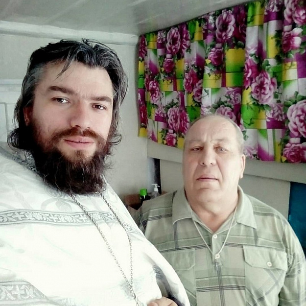 В Мокроусово ветеран Афганистана принял Крещение