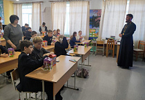 Ученики Глядянской школы узнали о церковных праздниках января