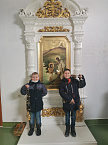 Четвероклассники с ответным визитом посетили храм в Частоозерье
