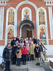 В Зауралье сельские школьники побывали в храме города Кургана