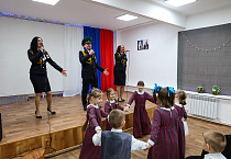 В воскресной школе Кургана прошёл концерт в честь защитников Отечества