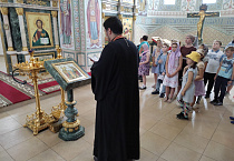 Ученики курганской Православной школы имени Александра Невского посетили село Частоозерье