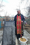 Зауральский священник совершил литию по убиенным в крестьянском восстании 1921 года