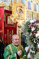 Крестный ход с мощами преподобного Сергия Радонежского