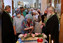 Мощи преподобного Сергия Радонежского побывали в социальных и медицинских учреждениях Кургана