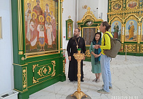 В Троицком соборе Кургана прошла встреча с популярным журналистом-блогером